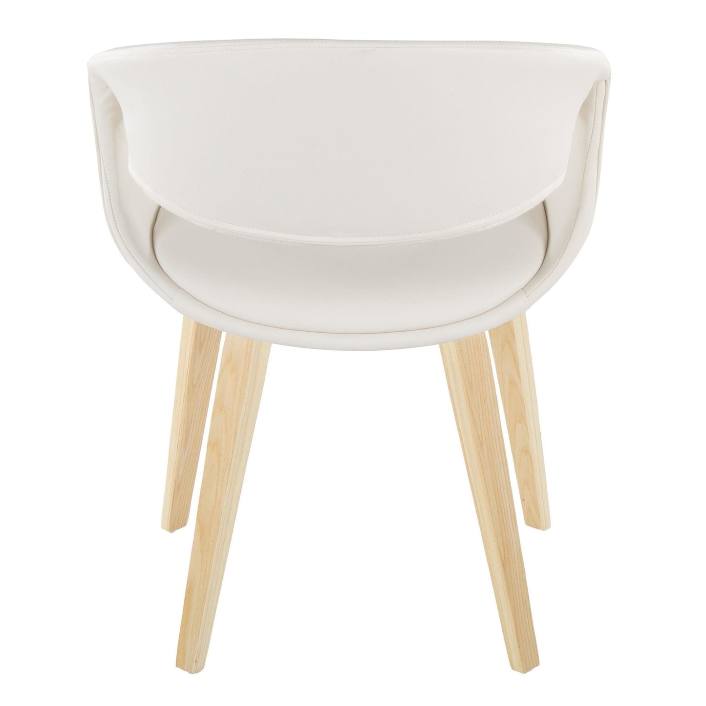 Lumisource Curvo Upholstered Chair - Set of 2