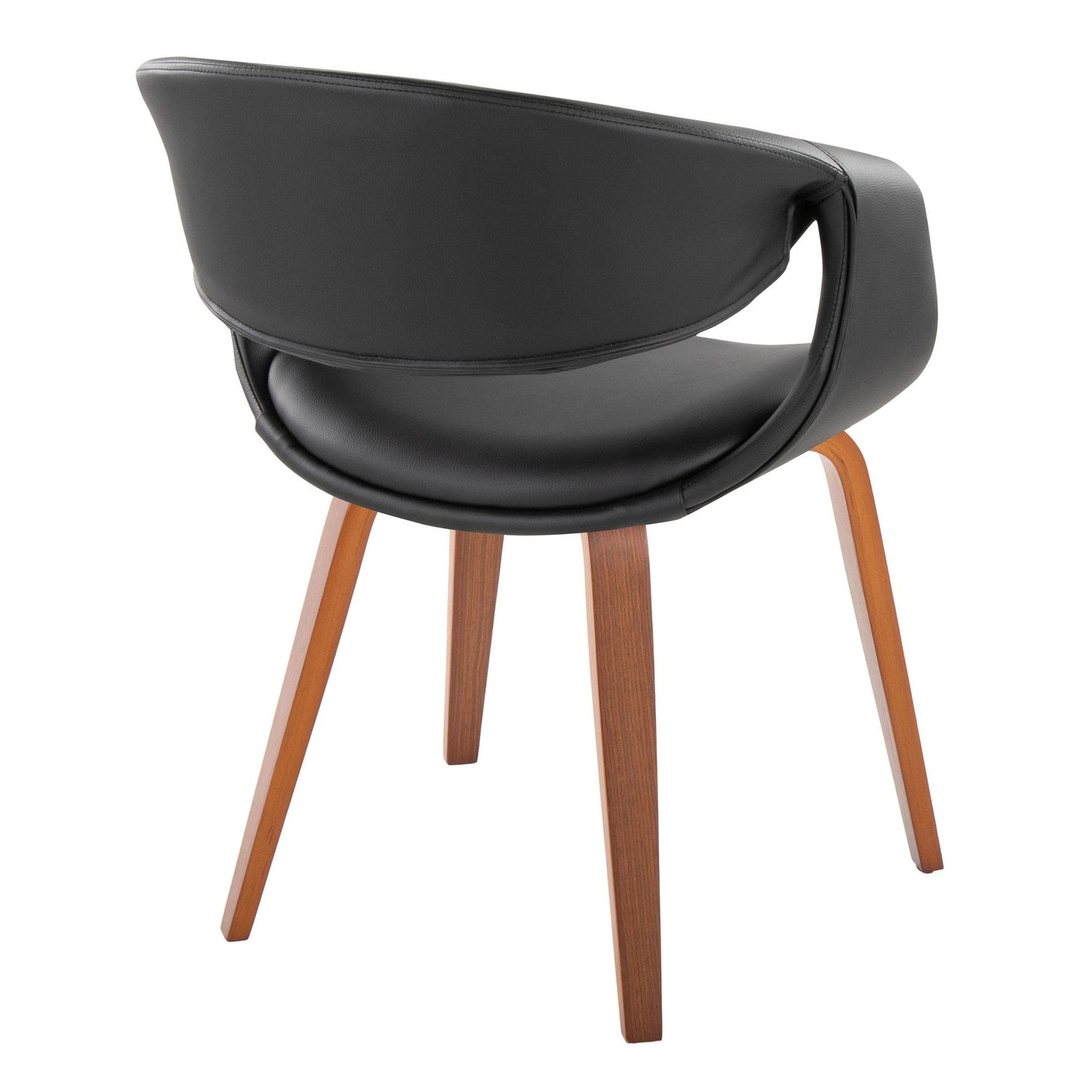 Lumisource Curvo Upholstered Chair - Set of 2