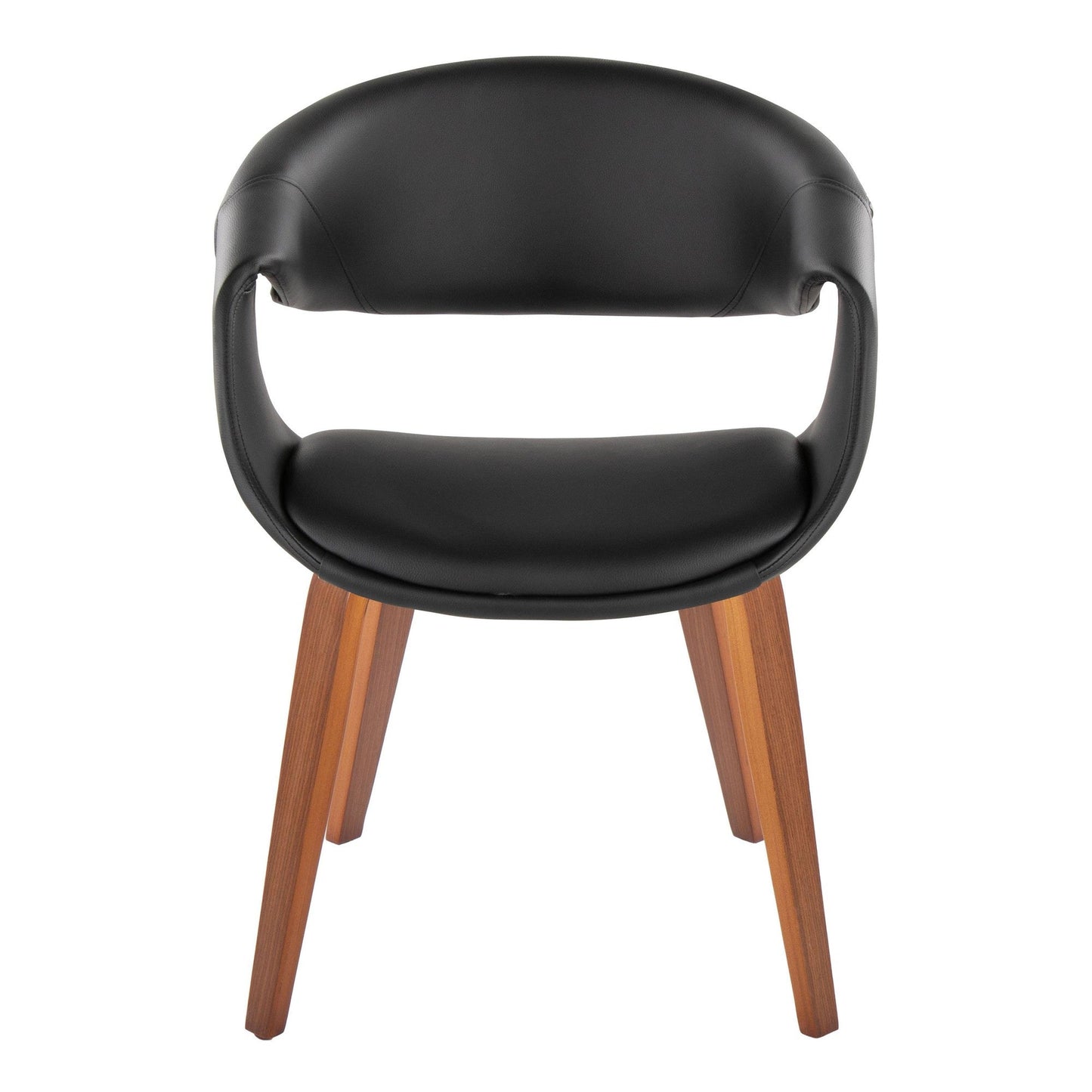 Lumisource Curvo Upholstered Chair - Set of 2