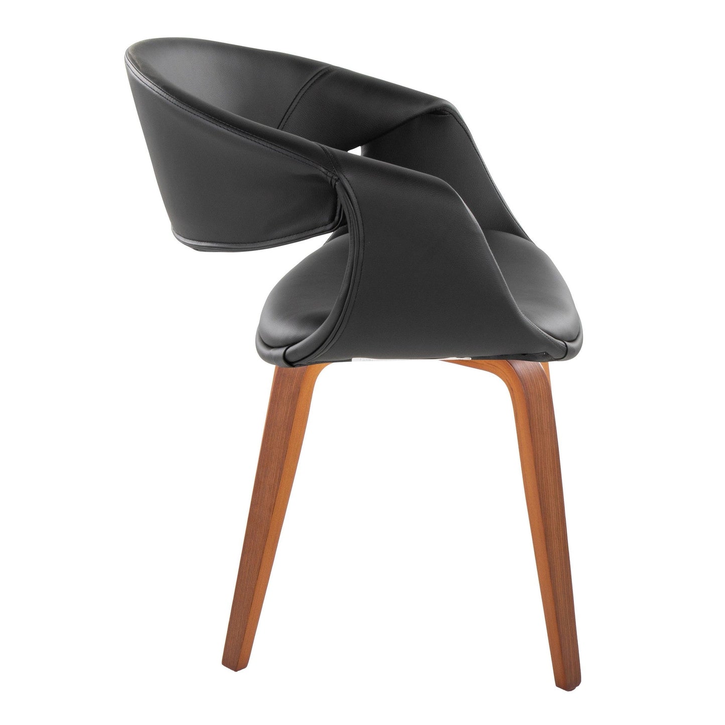 Lumisource Curvo Upholstered Chair - Set of 2