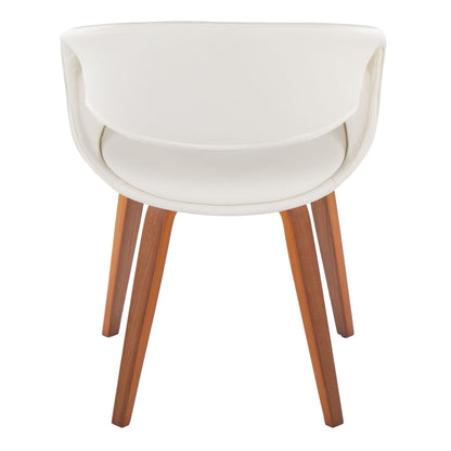 Lumisource Curvo Upholstered Chair - Set of 2