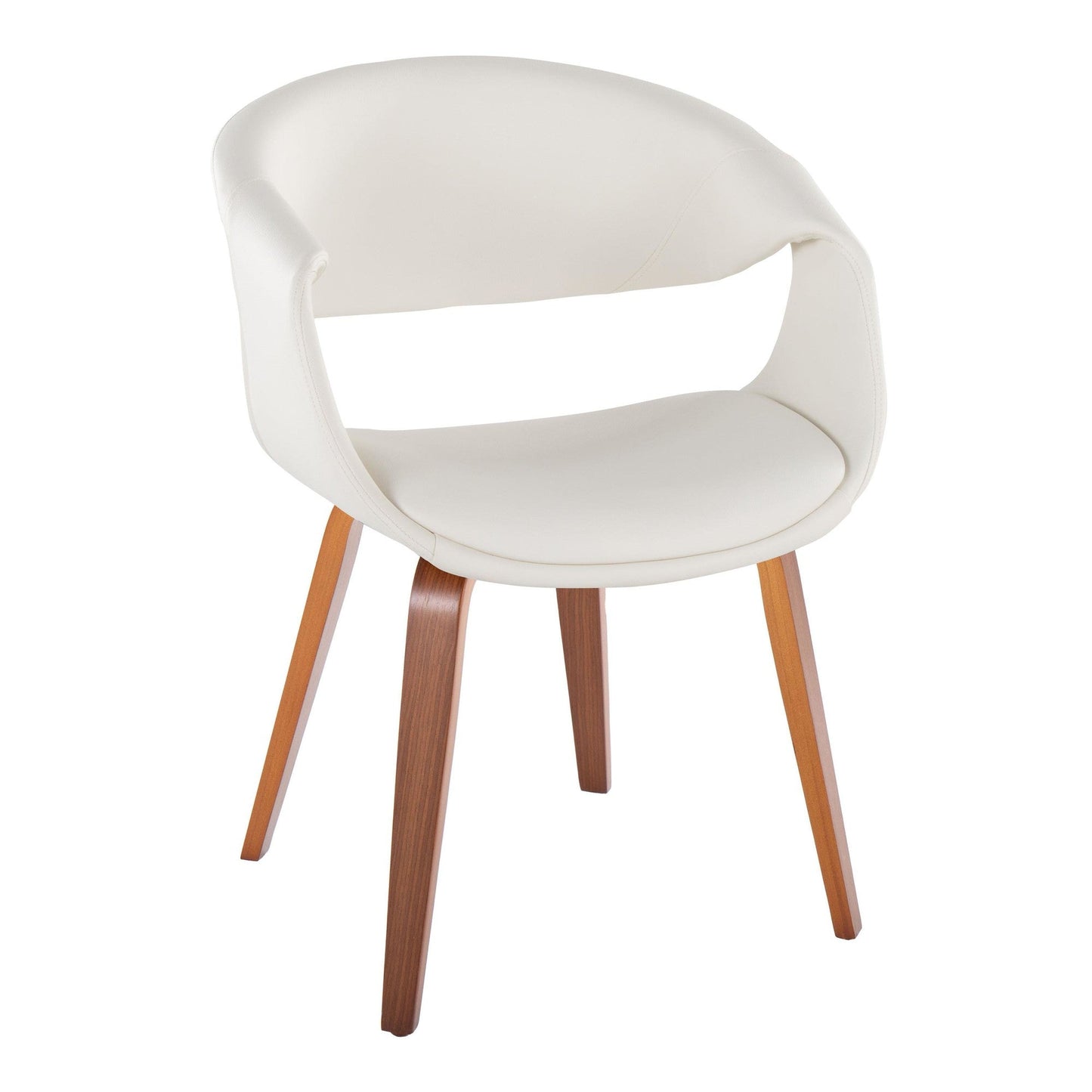 Lumisource Curvo Upholstered Chair - Set of 2