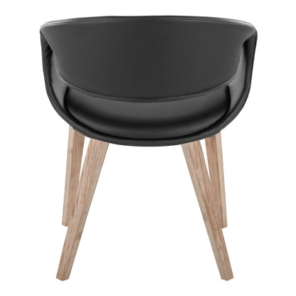 Lumisource Curvo Upholstered Chair - Set of 2