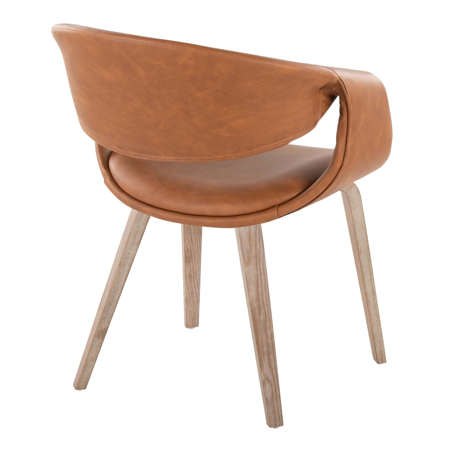 Lumisource Curvo Upholstered Chair - Set of 2