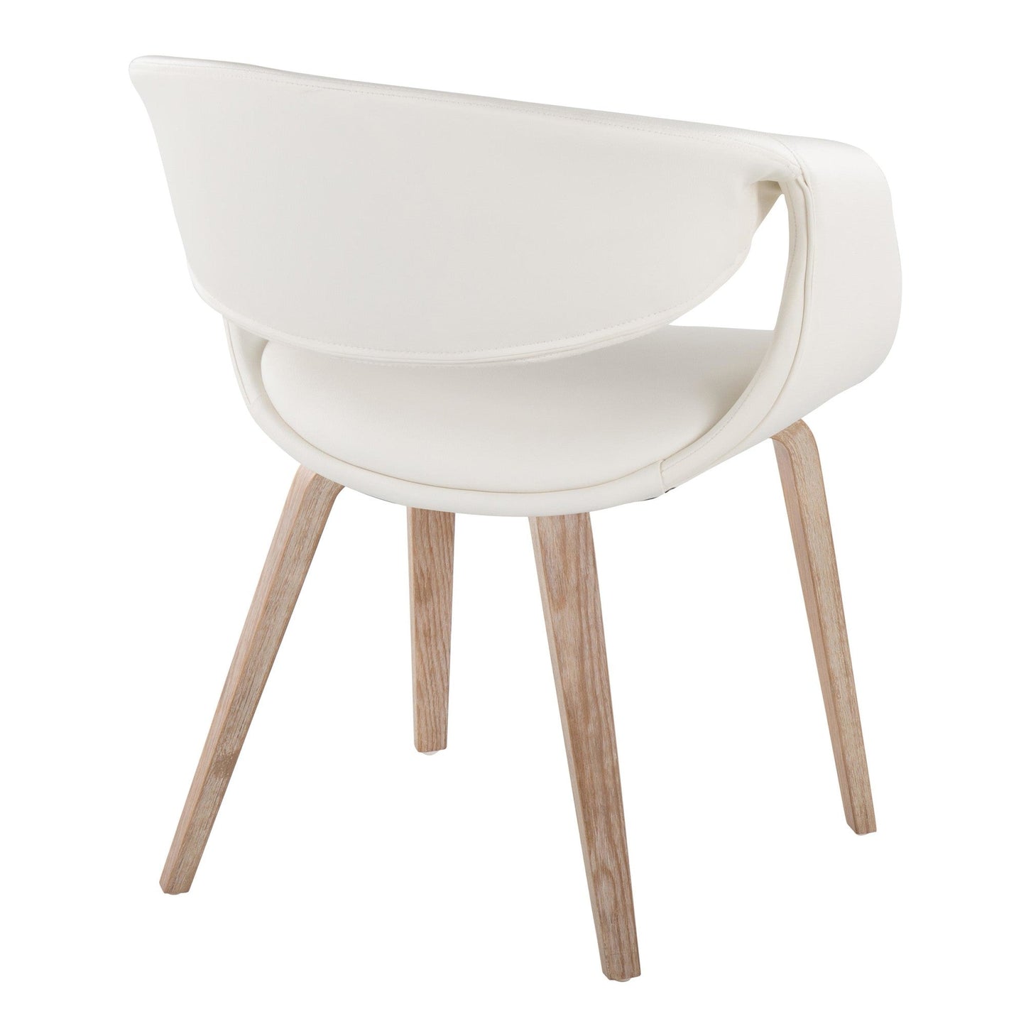 Lumisource Curvo Upholstered Chair - Set of 2