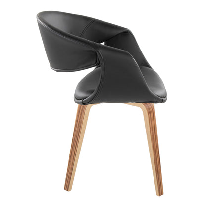 Lumisource Curvo Upholstered Chair - Set of 2