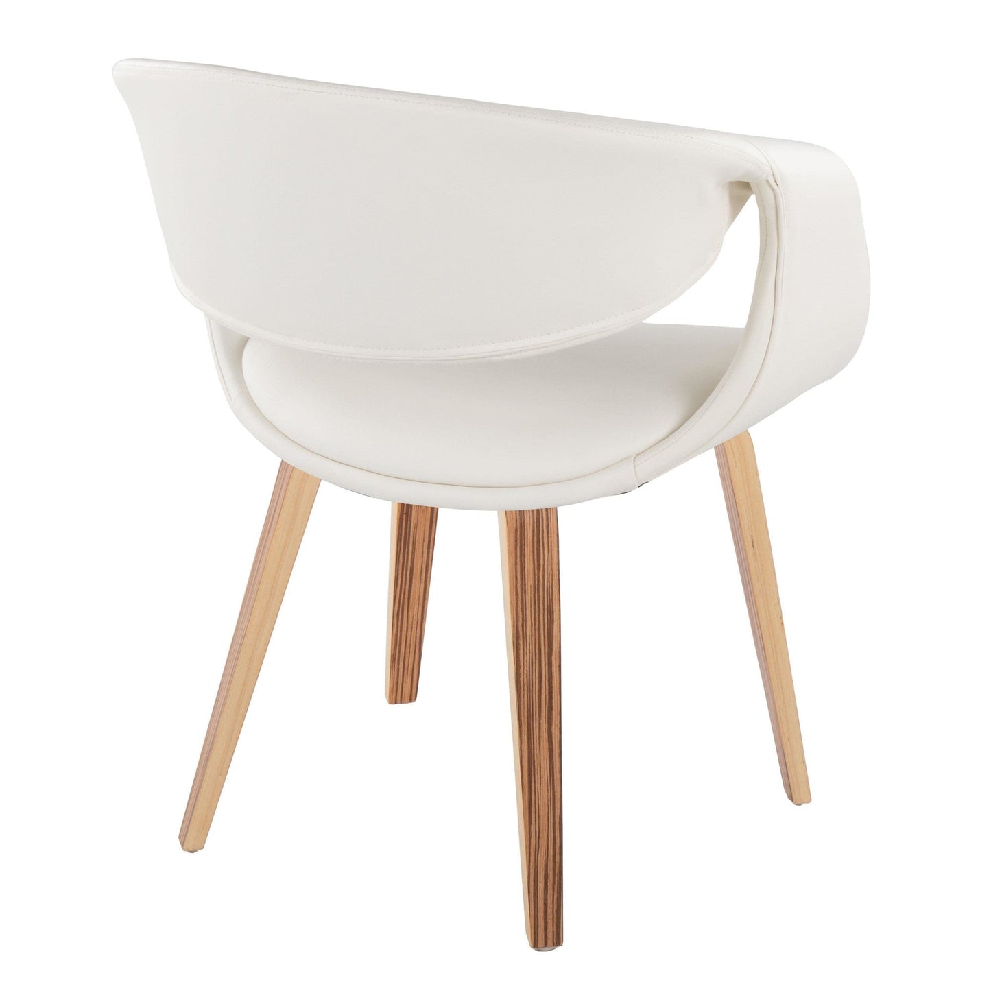 Lumisource Curvo Upholstered Chair - Set of 2