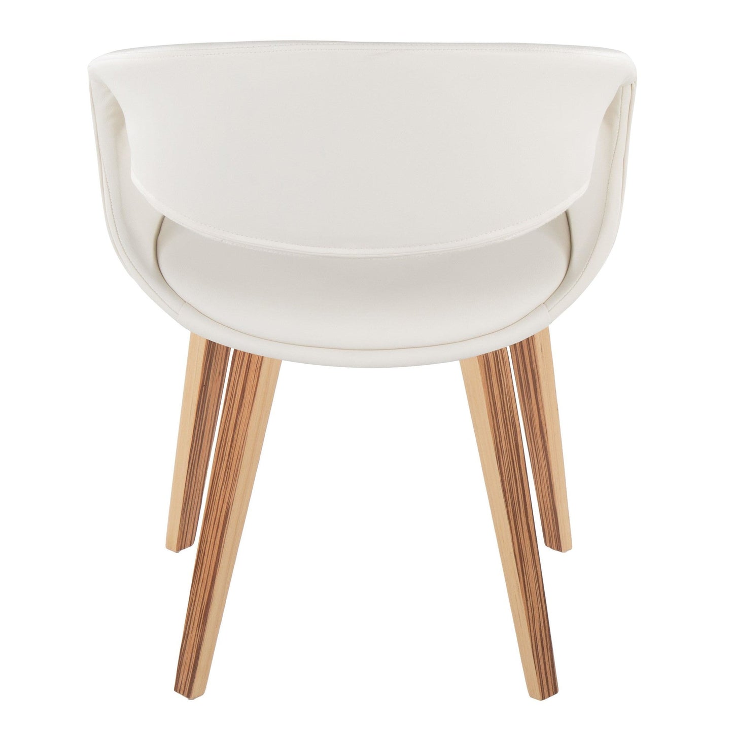 Lumisource Curvo Upholstered Chair - Set of 2