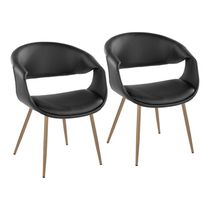 Majestic Office Furniture Upholstered Chair - Set of 2