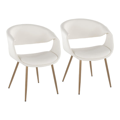 Majestic Office Furniture Upholstered Chair - Set of 2