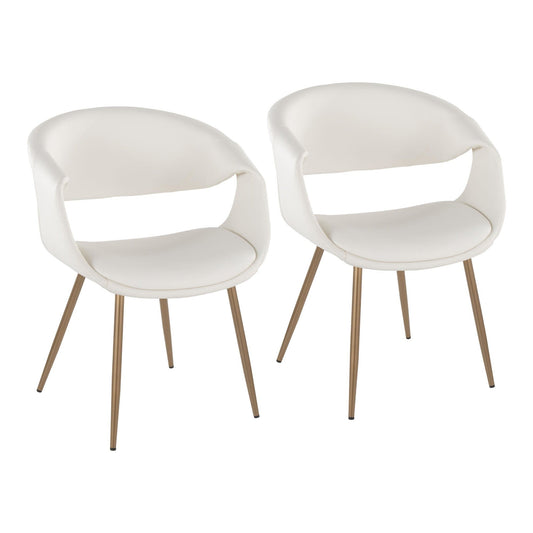 Majestic Office Furniture Upholstered Chair - Set of 2