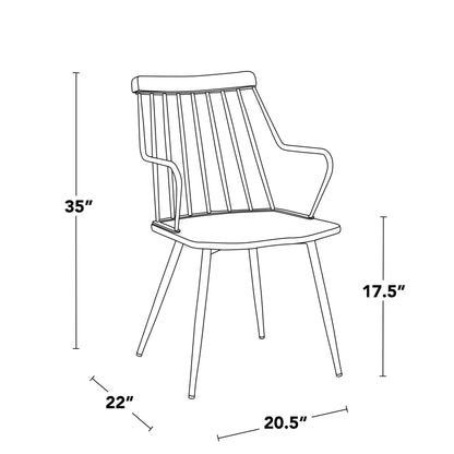 Majestic Office Furniture Chair - Set of 2