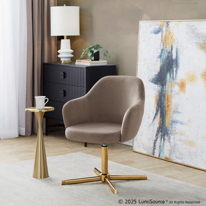 Majestic Office Furniture Swivel Accent Chair
