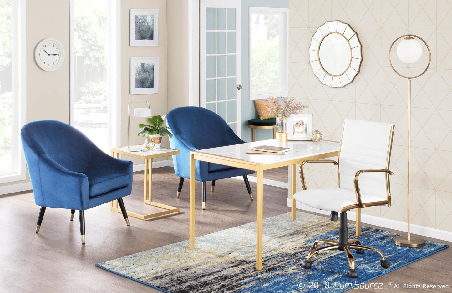 Majestic Office Furniture Floor Lamp