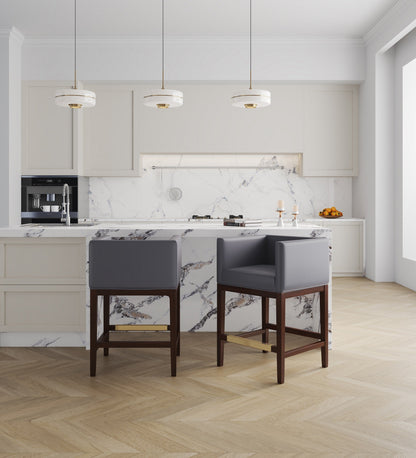 Manhattan Comfort Kingsley Counter Stool