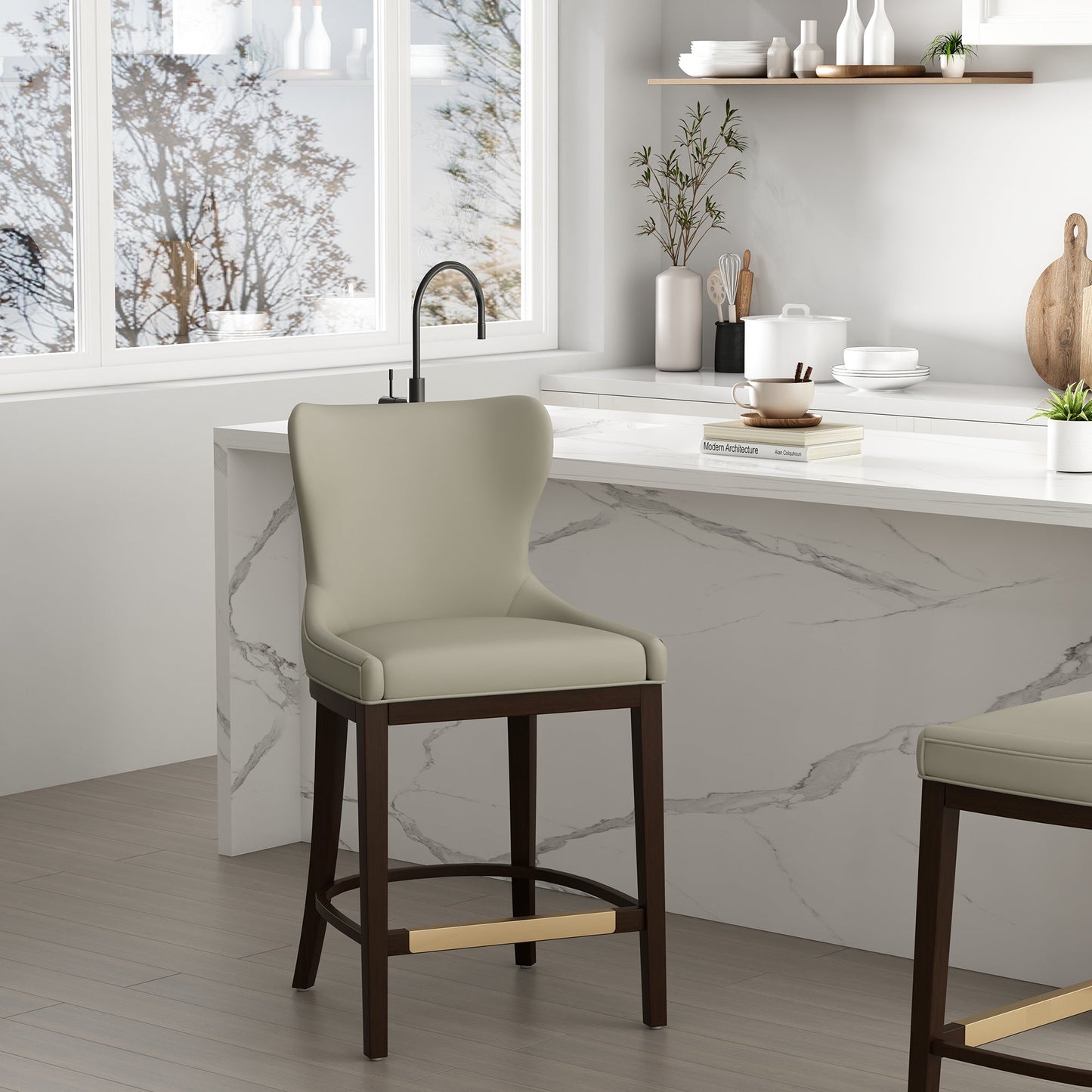 Manhattan Comfort Blair Counter Stool