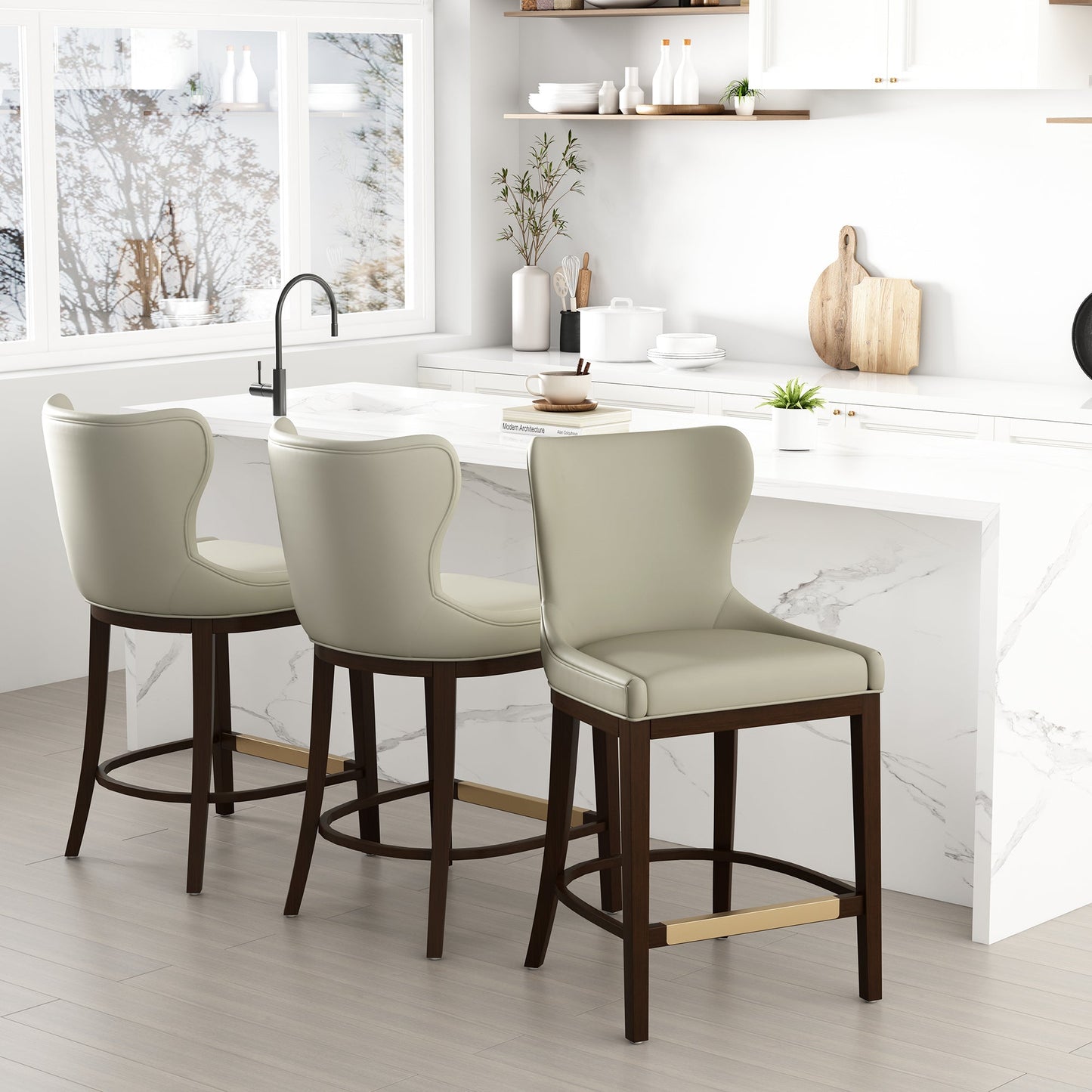 Manhattan Comfort Blair Counter Stool