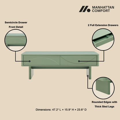 Manhattan Comfort Ella Coffee Table