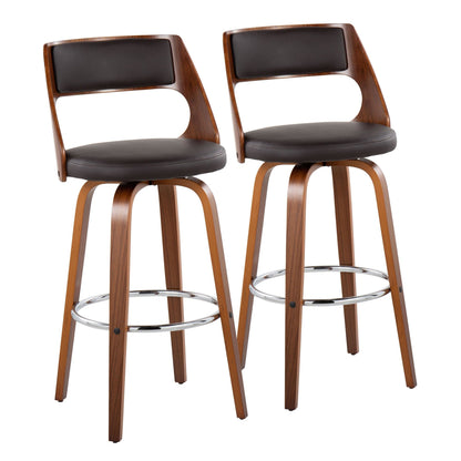 Majestic Office Furniture 30" Fixed-Height Barstool - Set of 2