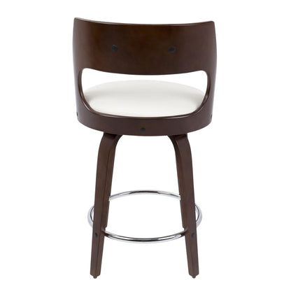 Majestic Office Furniture 24'' Fixed-Height Counter Stool - Set of 2