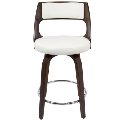 Majestic Office Furniture 24'' Fixed-Height Counter Stool - Set of 2