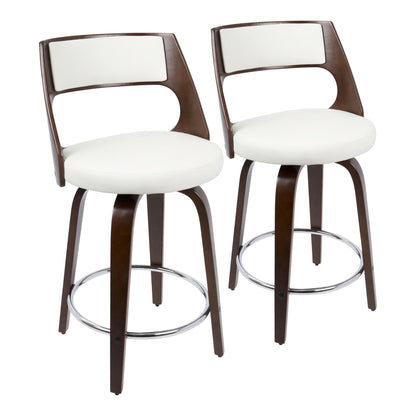 Majestic Office Furniture 24'' Fixed-Height Counter Stool - Set of 2