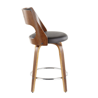 Majestic Office Furniture 24'' Fixed-Height Counter Stool - Set of 2