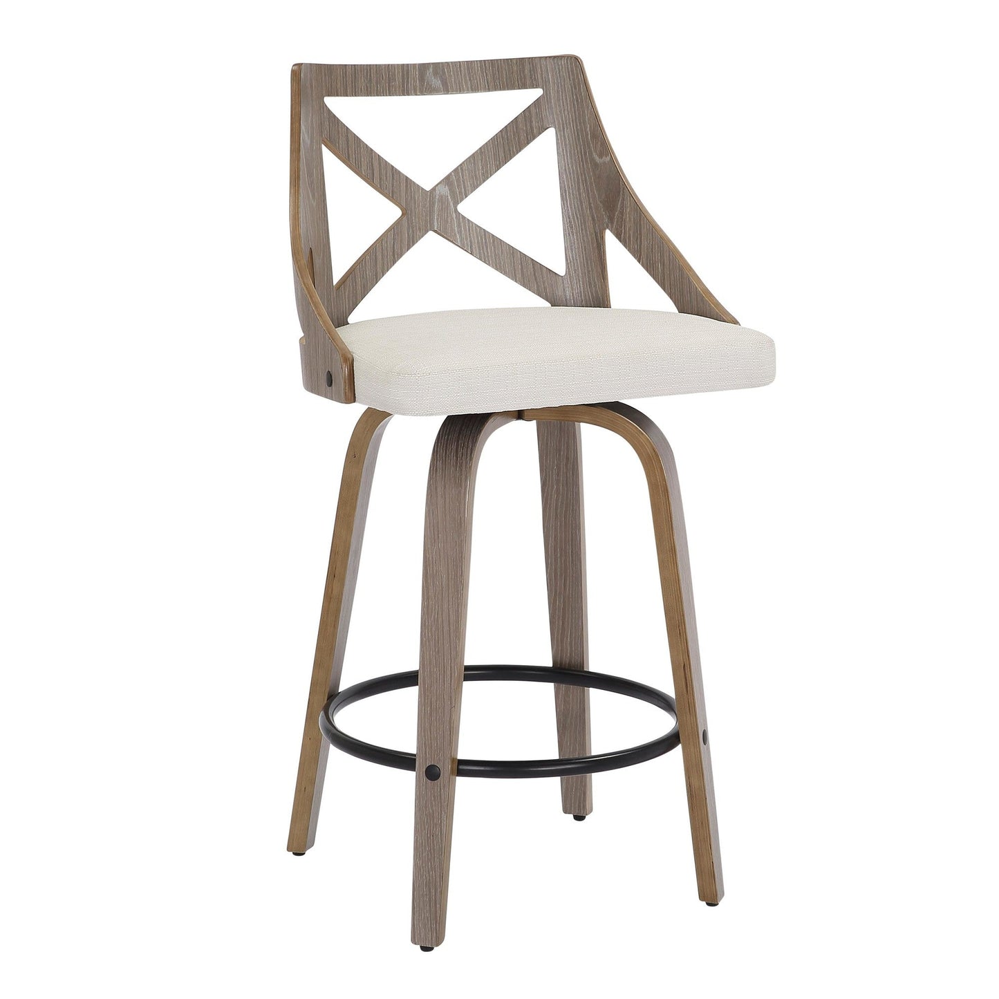 Majestic Office Furniture 26" Fixed-Height Counter Stool - Set of 2