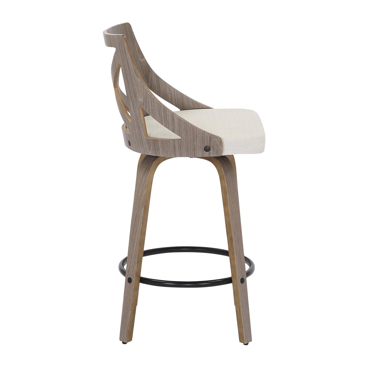 Majestic Office Furniture 26" Fixed-Height Counter Stool - Set of 2