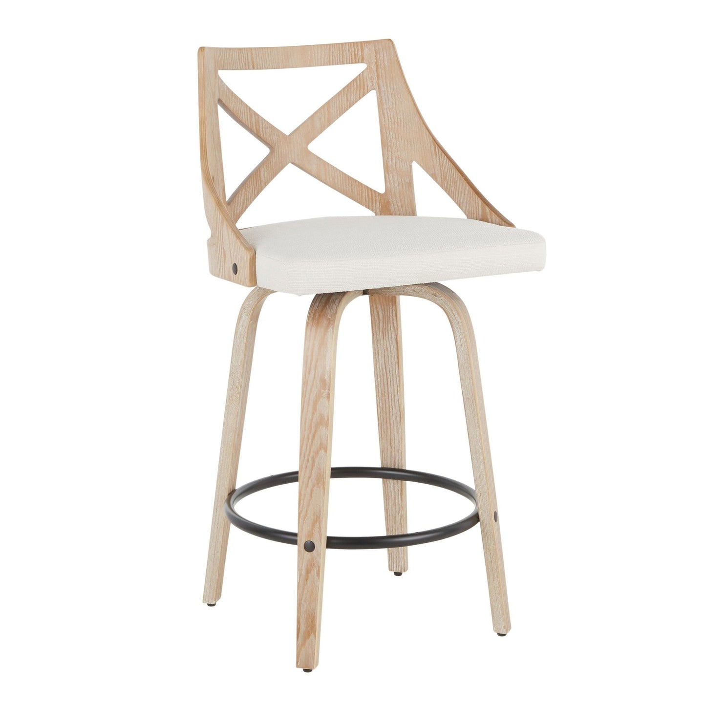 Majestic Office Furniture 26" Fixed-Height Counter Stool - Set of 2