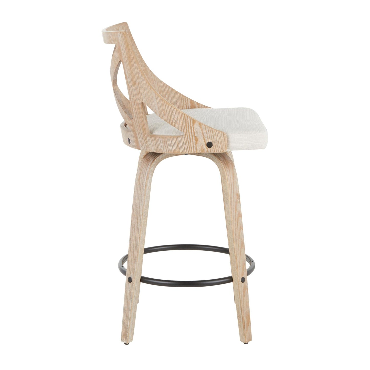 Majestic Office Furniture 26" Fixed-Height Counter Stool - Set of 2