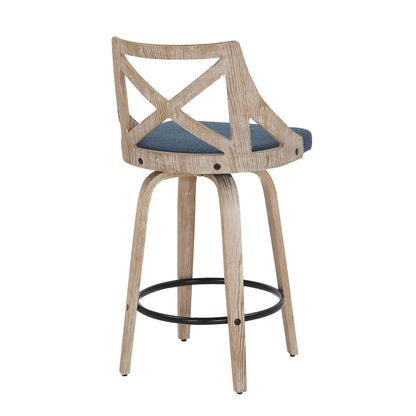 Majestic Office Furniture 26" Fixed-Height Counter Stool - Set of 2
