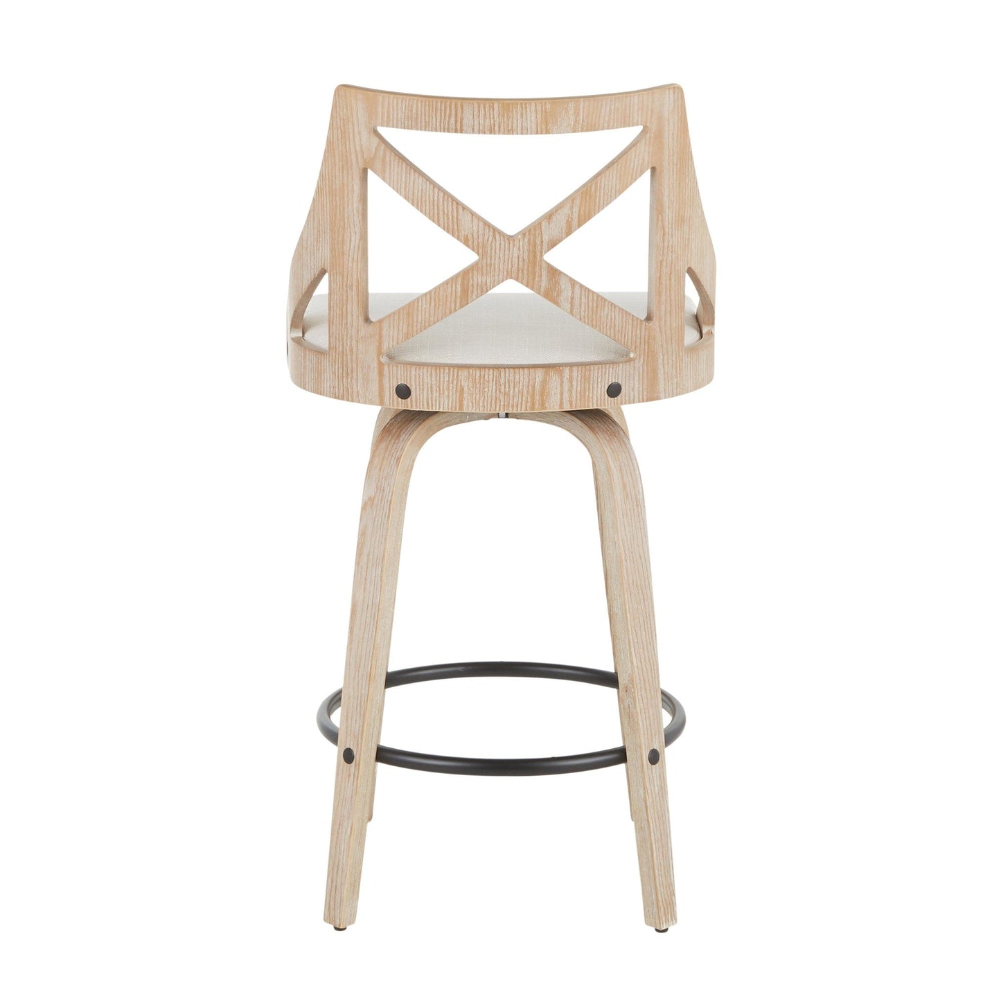Majestic Office Furniture 26" Fixed-Height Counter Stool - Set of 2