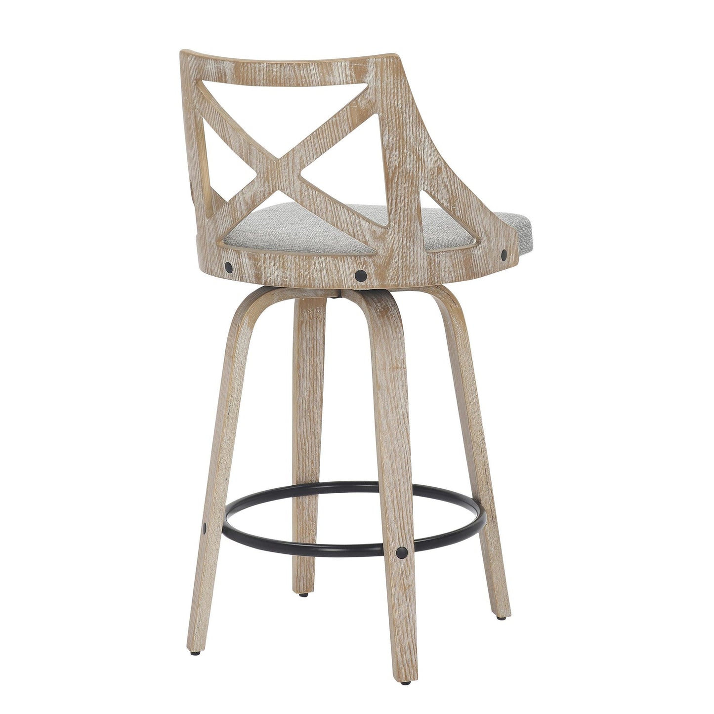 Majestic Office Furniture 26" Fixed-Height Counter Stool - Set of 2