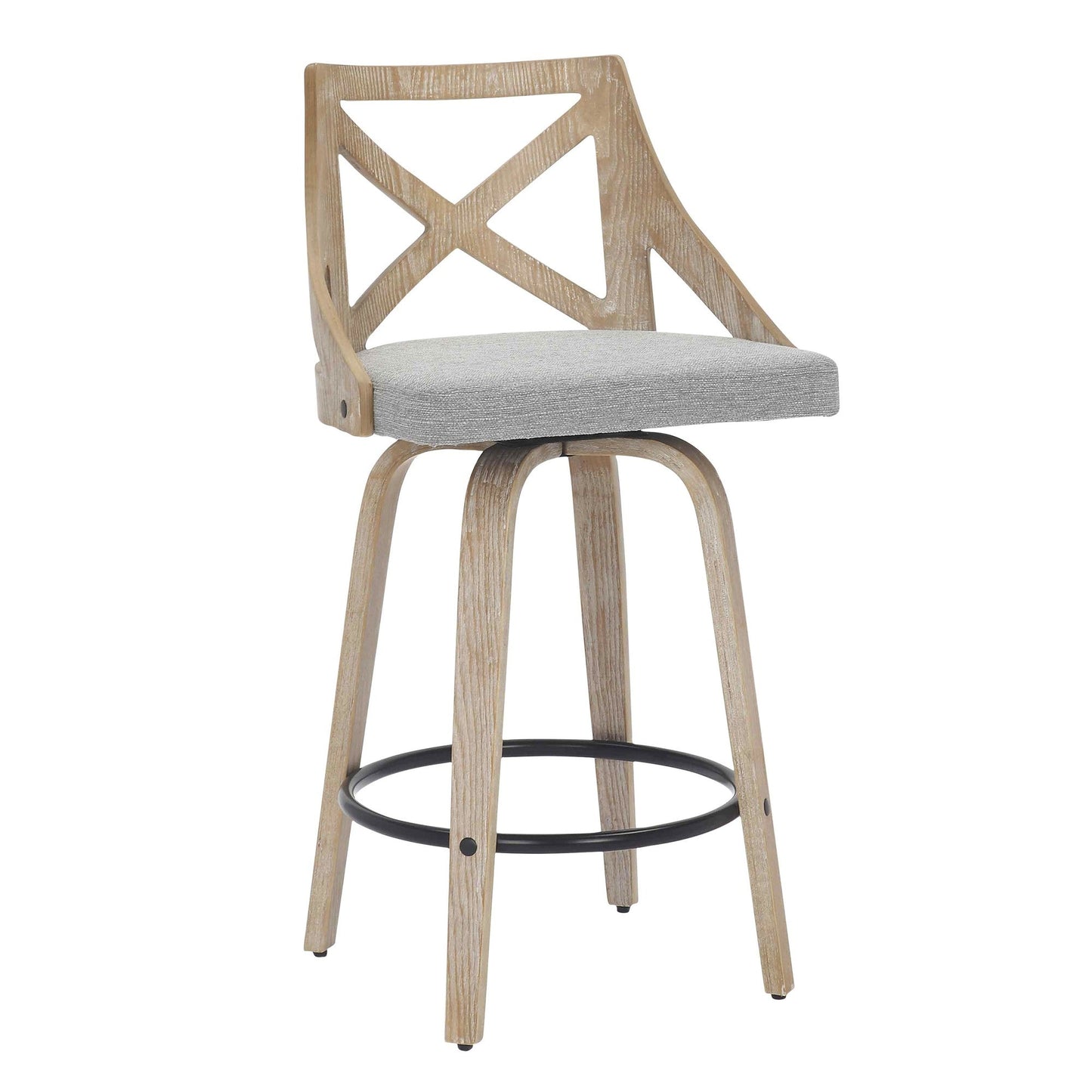 Majestic Office Furniture 26" Fixed-Height Counter Stool - Set of 2