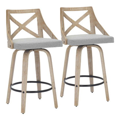 Majestic Office Furniture 26" Fixed-Height Counter Stool - Set of 2