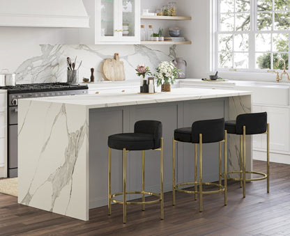 Majestic Office Furniture 26" Fixed-Height Counter Stool - Set of 2