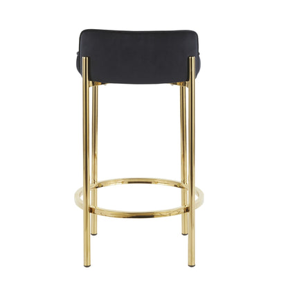 Majestic Office Furniture 26" Fixed-Height Counter Stool - Set of 2