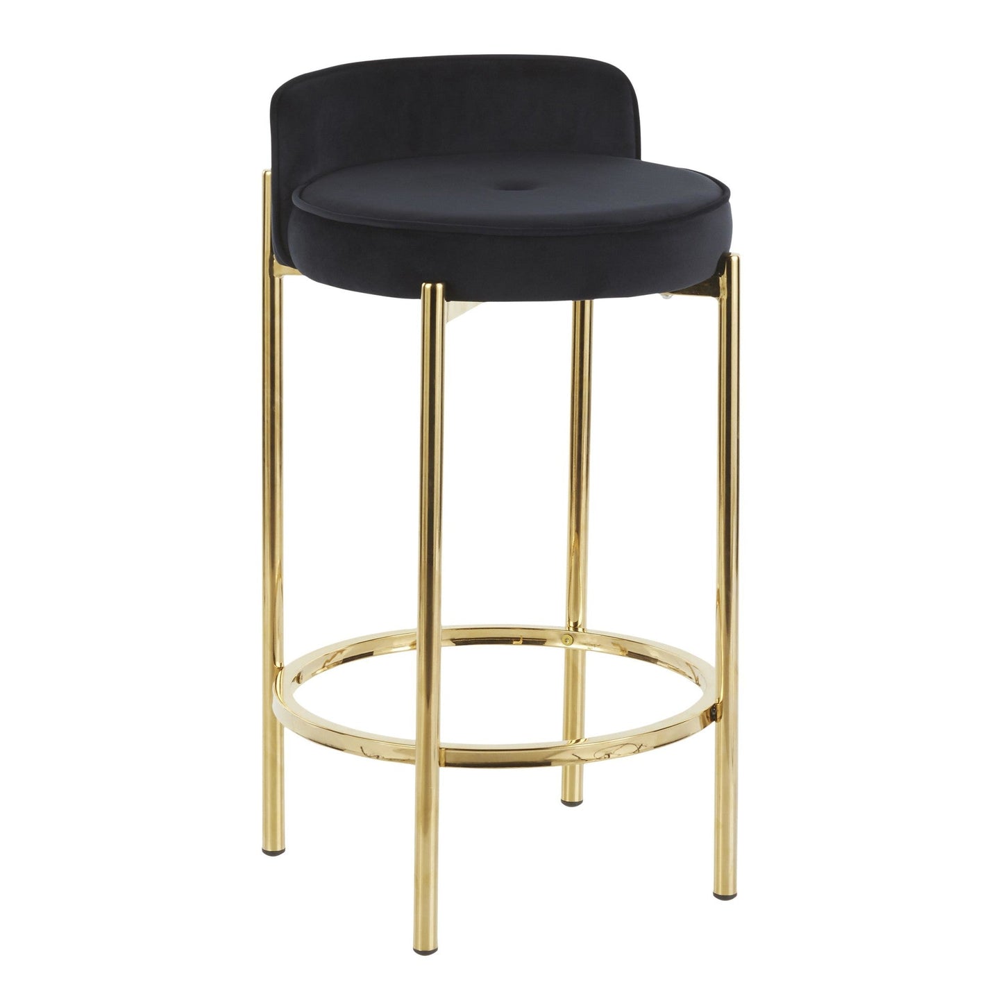 Majestic Office Furniture 26" Fixed-Height Counter Stool - Set of 2