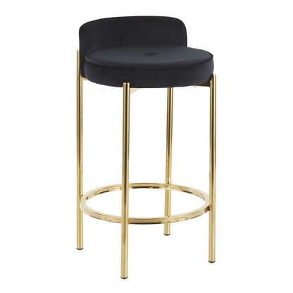 Majestic Office Furniture 26" Fixed-Height Counter Stool - Set of 2