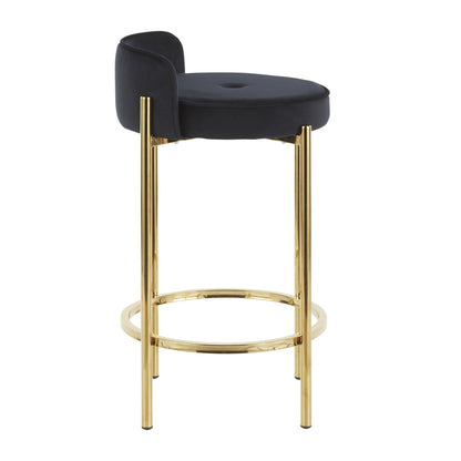 Majestic Office Furniture 26" Fixed-Height Counter Stool - Set of 2