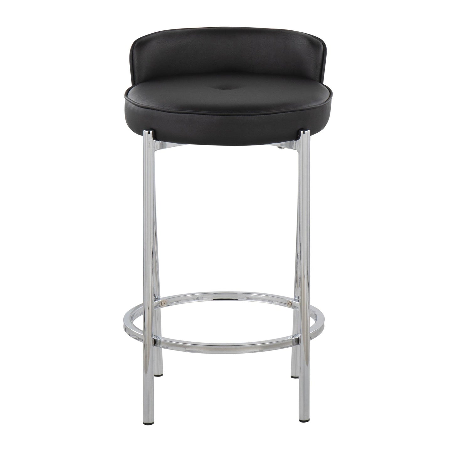 Majestic Office Furniture 26" Fixed-Height Counter Stool - Set of 2