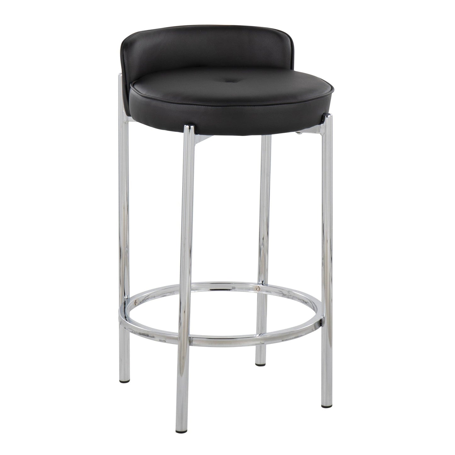 Majestic Office Furniture 26" Fixed-Height Counter Stool - Set of 2