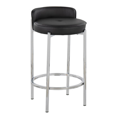 Majestic Office Furniture 26" Fixed-Height Counter Stool - Set of 2
