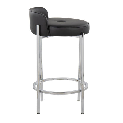 Majestic Office Furniture 26" Fixed-Height Counter Stool - Set of 2