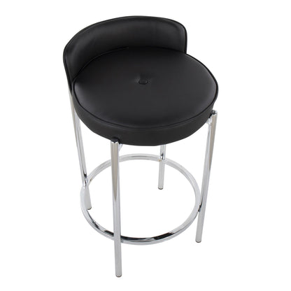 Majestic Office Furniture 26" Fixed-Height Counter Stool - Set of 2