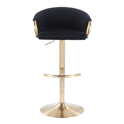Majestic Office Furniture Adjustable Barstool - Set of 2