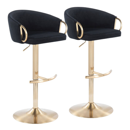 Majestic Office Furniture Adjustable Barstool - Set of 2