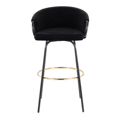 Majestic Office Furniture 30" Fixed-Height Barstool - Set of 2