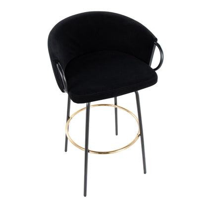 Majestic Office Furniture 30" Fixed-Height Barstool - Set of 2